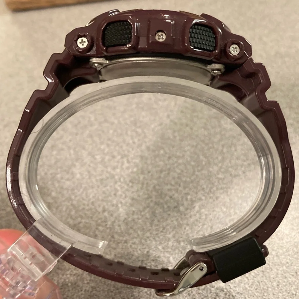 Rare Casio Gshock, GMA-S110MC, purple, black, gray, light works, new battery